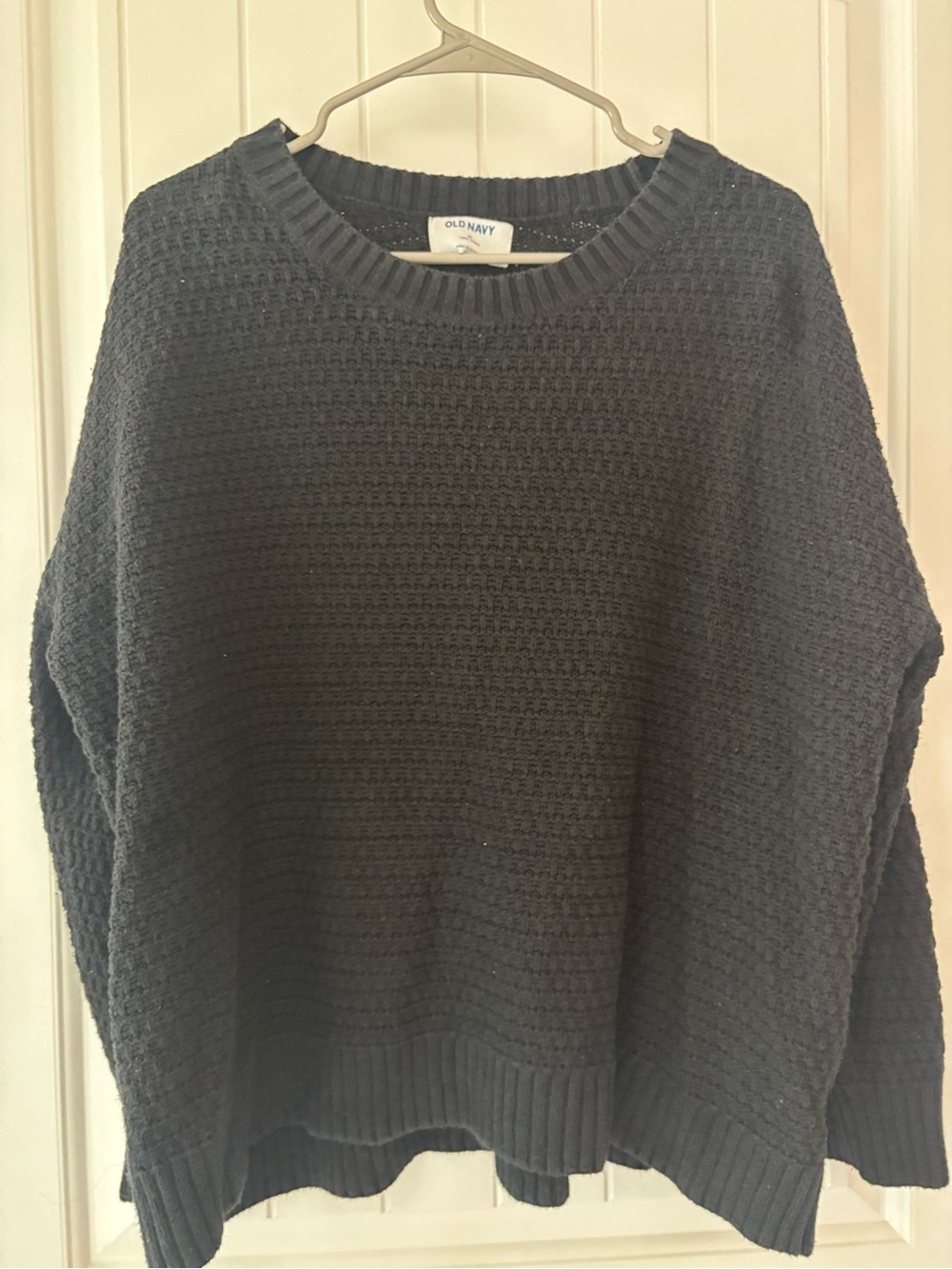 Old Navy Women’s Crew Neck Black Sweater XL